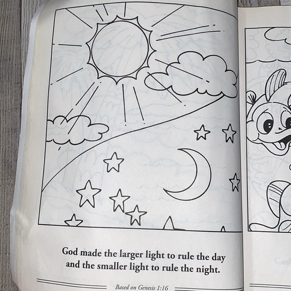 The Gigantic coloring book of Bible series - Picture 8 of 13